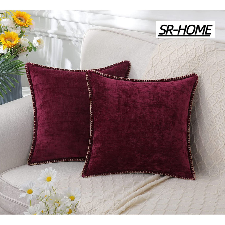 Chenille on sale pillow covers